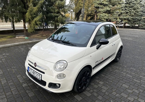 Fiat 500 cena 29900 przebieg: 135000, rok produkcji 2013 z Poznań małe 631